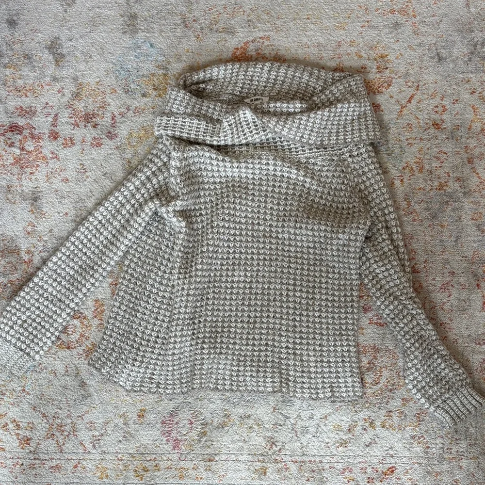 BB Dakota Cream Off-the-Shoulder Sweater - Picture 4 of 6